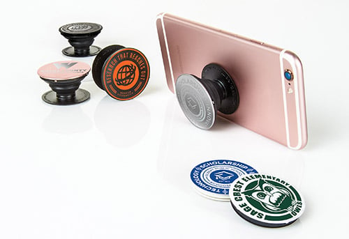 Original and metal popsockets with logos